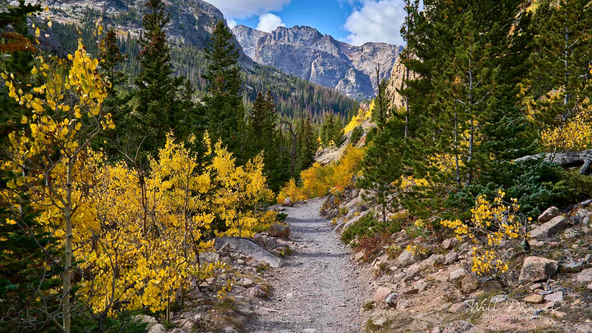 Rocky Mountain National Park trail photo